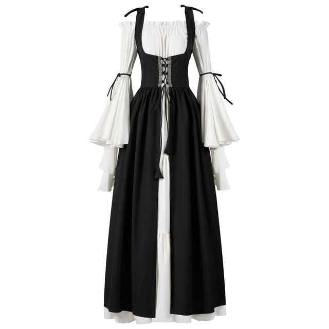 Disfraz de Spooktacular Creations Renaissance para mujer, color negro