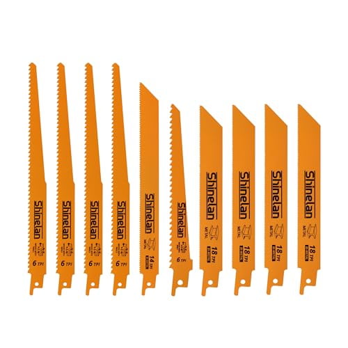 DW4898 Reciprocating Saw Blades for DEWALT Various Sizes, 10 Piece Set$$Tools & Hardware Other