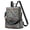 Monster Cartoon Truck Gray Pattern-1, variant on Monster Cartoon Truck Gray Pattern Fashion Backpack, Convertible Shoulder Bag with Side Bottle Pockets & Convertible Strap, Large Capacity Gifts for Birthday Christmas Thanksgiving