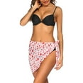 thumbnail image 2 of Seyurigaoka Women's Beach Sarongs Sheer Cover Ups Bikini Wrap Skirt for Swimwear S-XL, 2 of 7
