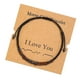 thumbnail image 1 of Fiudx Ofertas relámpago del día Pulseras inspiradoras en mensaje, joyas divertidas en cuentas de madera para regalos de cumpleaños, 1 of 1