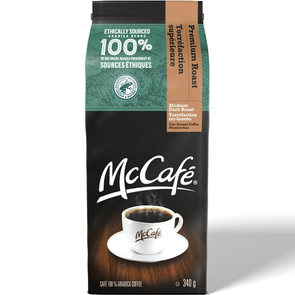 Café moulu de qualité supérieure McCafé, torréfaction mi-foncée 340g