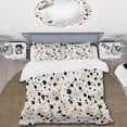 thumbnail image 2 of Designart "Explosive Pink And Black Polka Dots I" Polka Dots Bedding Covert Set - Modern & Contemporary Bed Set With 1 Sham, 2 of 5