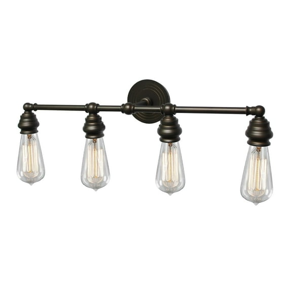 Y-Decor  Tiffany 4-light Oil Rubbed Bronze Vanity Light