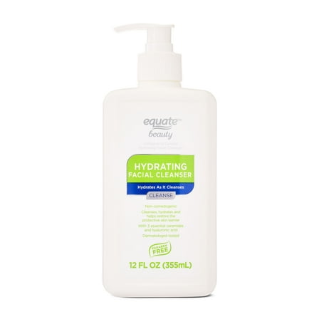 Equate Hydrating Facial Cleanser, 12 fl oz