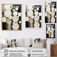 thumbnail image 4 of Designart " Fusion II" Abstract Collages Floater Framed Wall Decor, 4 of 7