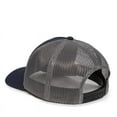 thumbnail image 6 of OC Sports OC502M Laser Perforated Font Panel Cap - Navy Charcoal Charcoal, 6 of 8