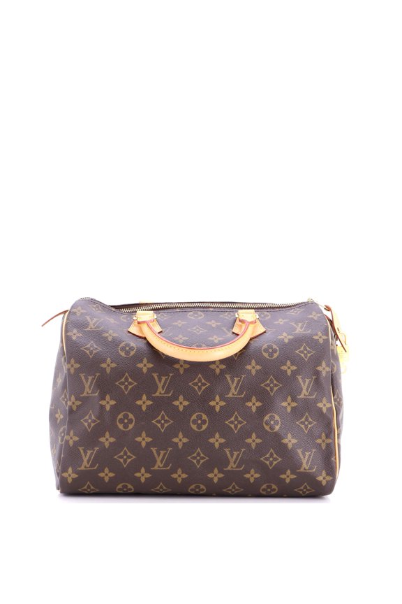 Pre-Owned Speedy Handbag Monogram Canvas 30 By Rebag