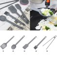 thumbnail image 4 of Coofit Ustensile de Cuisson Antiadhésif Résistant à la Chaleur Universel en Silicone Ustensile Outil de Cuisine, 4 of 10