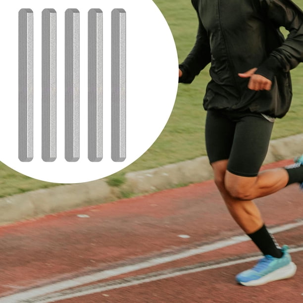 8 Plaques D'Acier Pour Gilet Ou Chevilles - 0,2kg Pièce, 15x2,5x0,6 Cm, Galvanisées Anti-Rouille - Pour Muscu, Marche, Fitness