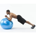 thumbnail image 2 of Black Mountain Products Professional Grade Stability Ball 65cm Blue, 2 of 5