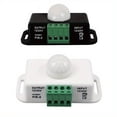 thumbnail image 3 of CHUANK 1pc DC 12V 24V 8A Automatic Adjust PIR Motion Sensor Switch IR Infrared Detector Light Switch Module For LED Strip Light Lamp, 3 of 6