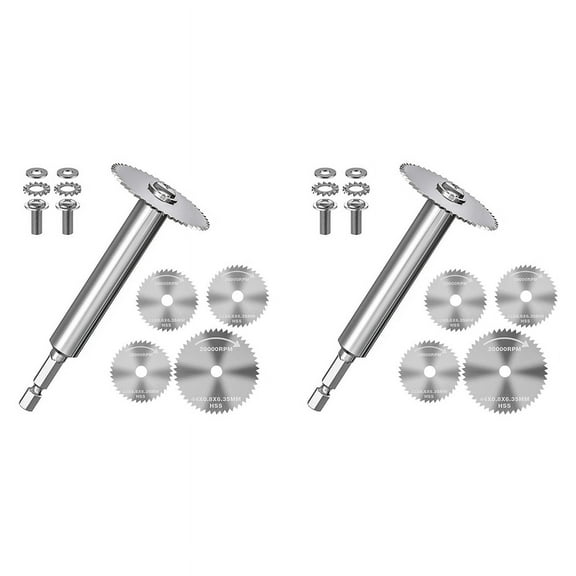 2024 TOP! 2X Inside Pipe Cutter, 1/4 Inch Hex PVC Plumbing Inside Cutter Internal Plastic Pipe Cutter Set (32mm x6, 44mm x 2)