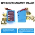 thumbnail image 3 of SharkTRUE High-Performance 12V/24V 240A Battery Disconnect Switch With Magnetic Latching And Auto Cut-Off, 3 of 8