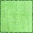 thumbnail image 1 of Ahgly Company Indoor Square Abstract Green Modern Area Rugs, 3' Square, 1 of 4