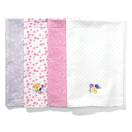Baby Connection - 4-Pack of Receiving Blankets