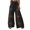 Wine Red, variant on yunLCZ Women's Wide Leg Pants Holiday Style Retro Linen Floral Ethnic Print Casual Pants For Women – Comfortable Relaxed Fit Perfect For Summer Beach And Vacation Wear Business Work Casual Pants