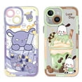 thumbnail image 5 of Cinnamoroll K-Kuromi Drinks Phone Case for iPhone 15 14 13 12 Mini 11 Pro Max X XR XS MSX 6 6S 7 8 SE Plus Soft Silicone Case, 5 of 5