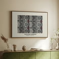 thumbnail image 6 of Vintage Abstract Print-XXXVIII Framed in Walnut Wood Gallery Wrapped Canvas 25 in. x 37 in., 6 of 8
