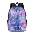 thumbnail image 2 of YFYANG 17" Laptop Backpack, Purple Watercolor Art Fashion Travel Work Backpack with USB and Headphone Cable Interface for Men and Women, 2 of 8