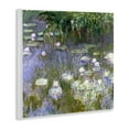 thumbnail image 4 of Stupell Industries Classic Monet White Water Lilies Landscape & Nature Painting Unframed Art Print Wall Art, 12 x 12, 4 of 8