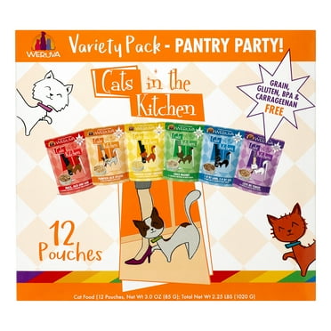 Weruva Cat Food Cats In The Kitchen Variety Pack Pouch [3 oz] (12 count)