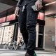 thumbnail image 4 of New 2023 Mens Skinny Cargo Combat Denim Jeans Casual Slim Fit Pants Trousers, 4 of 5