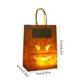 thumbnail image 4 of Wzzjkit Halloween Treat Bags - 2 PCS Halloween Party Favors Candy Bags with Lights, Halloween Goodie Bags for Kids - Mini Paper Gift Basket - Halloween Decorations Party Supplies, 4 of 7