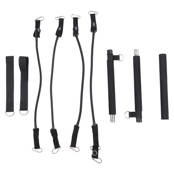 Multifunctional Pilates Rod with Resistance Band Pilates Equipment Home Gyms Strength Training Equipment for Women