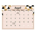 thumbnail image 4 of Autocollant Calendrier Mensuel Effaçable à Sec / Amovible & Réutilisable / Marqueur Magnétique à Pointe Fine Inclus (9 x 12 Pouces, Rose & Or), 4 of 15