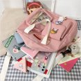 thumbnail image 3 of Bolsa Mochila Kawaii de mano lindo japonés Niño niña Estudiantes Crossbody Mochilas escolares JShteea Para Estrenar, 3 of 9