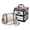 Silver, variant on BYOOTIQUE Aluminum Mini Crossbody Bag with Small Travel Case Portable Hard Shell Handbag with Adjustable Strap for Traveling Festival,Red