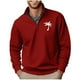 thumbnail image 1 of Blusa y camisa de manga larga con cuello alto para hombre, ropa deportiva para el hogar, pijamas, camiseta de color liso, blusa deportiva de poliéster para hombre, 1 of 4