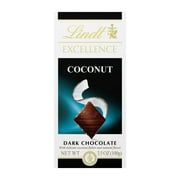 Lindt Excellence Coconut Dark Chocolate, 3.5 Oz.