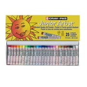 Sakura Cray-Pas Junior Artist Oil Pastels, Assorted Colors, 25 Count