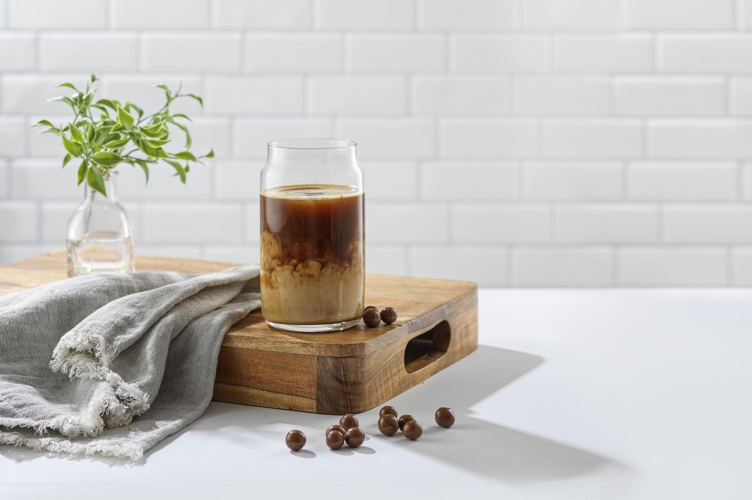 Classic Can Shaped Tumbler Drinking Glass Cups - 17 oz - Set of 6