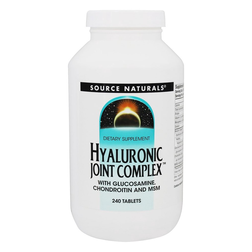 Source Naturals Hyaluronic Joint Complex 240 Tablets