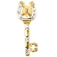 thumbnail image 1 of Fantasyard Clé avec Broche Tête de Cheval - Argent - 0,875 x 2,25 Po., 1 of 1