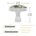 thumbnail image 3 of 4 Pcs Pineapple Knobs for Kitchen Cabinet Cupboard Dresser Bookcase Drawer Pulls Handles Round Home Decor, 3 of 5