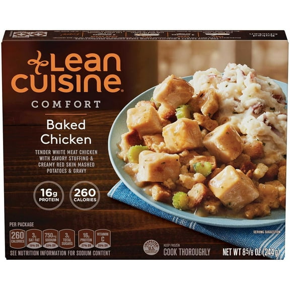Lean Cuisine Baked Chicken, 8.63 Ounce -- 12 per Case.