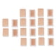 thumbnail image 5 of 20 Protectores de Patas de Silla para Suelo de Madera Dura Fundas de Almohadilla de Muebles de Fieltro de Goma Rectangular Transparente que No Rayan Tapas de Patas de Ruido ANGGREK Otros, 5 of 8