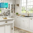 thumbnail image 5 of KRAUS Oletto Single Handle Pull Down Kitchen Faucet in Spot-Free Brushed Brass, 5 of 7