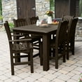 thumbnail image 3 of Highwood 7-pc Lehigh Dining Set - 42" x 72" Rectangle Table, Counter Height, Outdoor, Eco-friendly, Synthetic Wood, 3 of 3