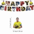 thumbnail image 3 of Ronaldo Football Happy Birthday Party Decorations Banner Balloons Cake Decoration, 3 of 4