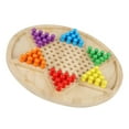 thumbnail image 5 of Kokiya Peg Solitaire Board Game Family Board Games Wooden Teens Educational Family Game, 5 of 7