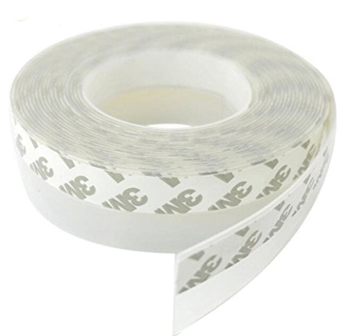 25 Mm * 5 M TOPINCN Door Weather Stripping Window Silicone Seal Strip Self Adhesive Tape for Draft Stopper Glass Shower