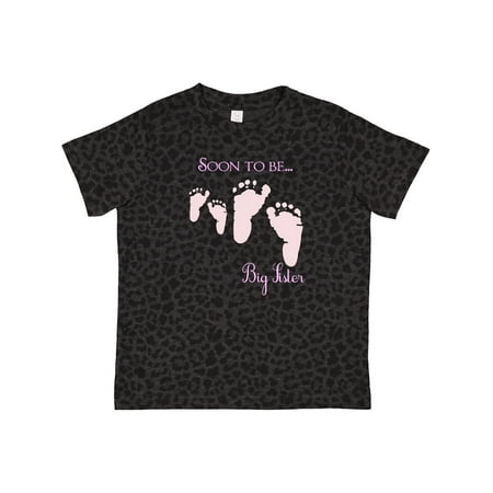 

Inktastic Soon to Be Big Sister Gift Toddler Toddler Girl T-Shirt