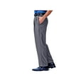 thumbnail image 2 of Haggar Men's Cool 18® Heather Solid Pleat Front Pant Classic Fit 41114276486, 2 of 9