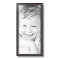 thumbnail image 2 of ArtToFrames 8" x 17" Dark Brown Picture Frame, 8x17 inch Brown Wood Poster Frame (WOM-4757), 2 of 7