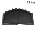 thumbnail image 2 of 15pcs PVC Dust Filters for 120x120mm PC Fans Keep Your Computer Clean and Quiet Black Thickness, 2 of 8